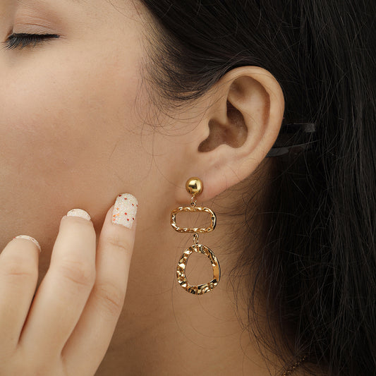 Golden Orbit Earrings
