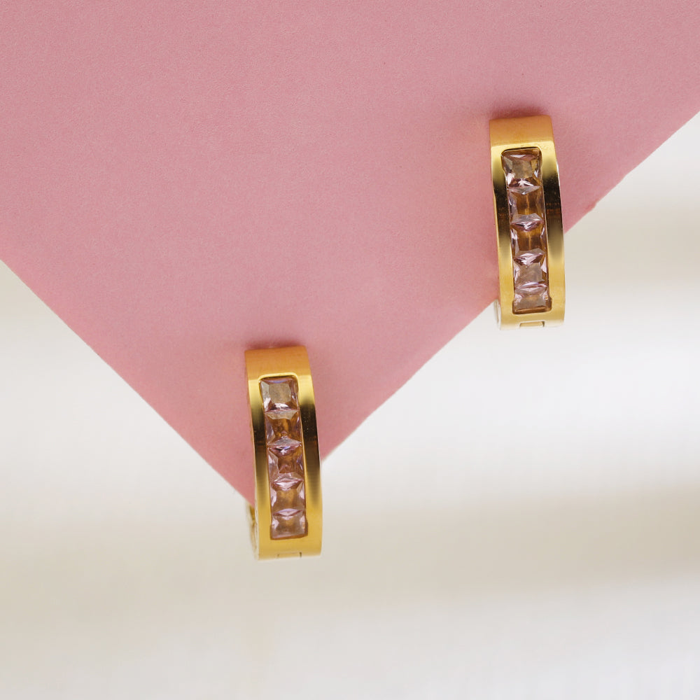 Glowing Elegance Hoops