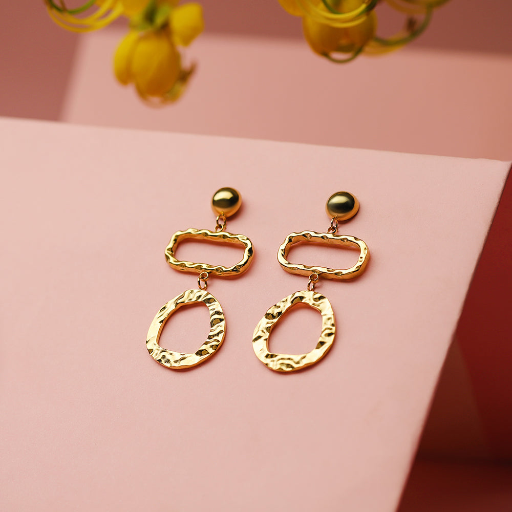 Golden Orbit Earrings