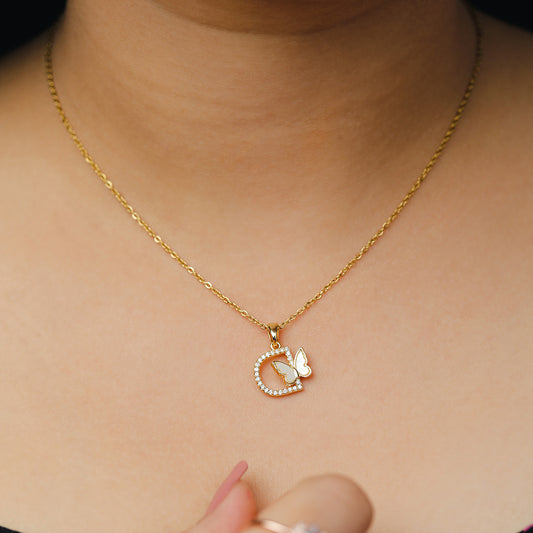 Butterfly Whisper Necklace