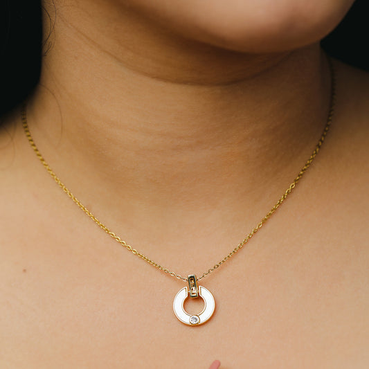 Solstice Circle Necklace