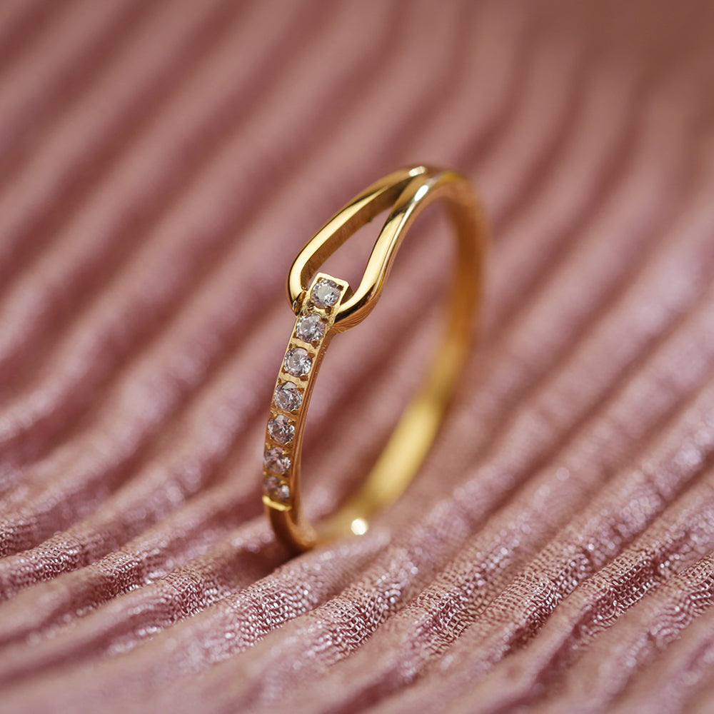 Radiant Arc Ring