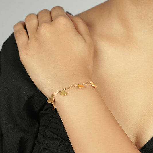 Heart Charm Bracelet