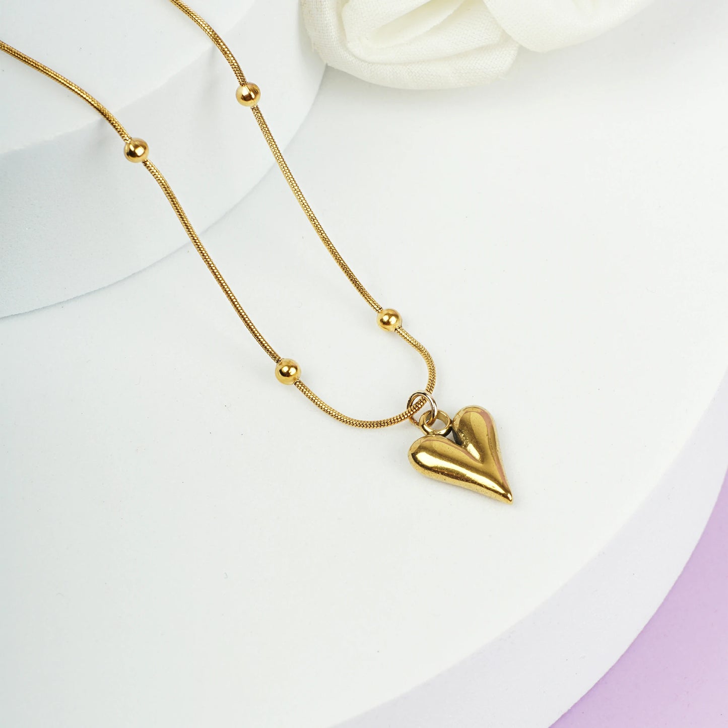 Gold Heart Necklace