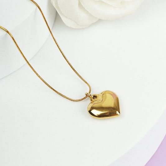 Golden Heart Charm