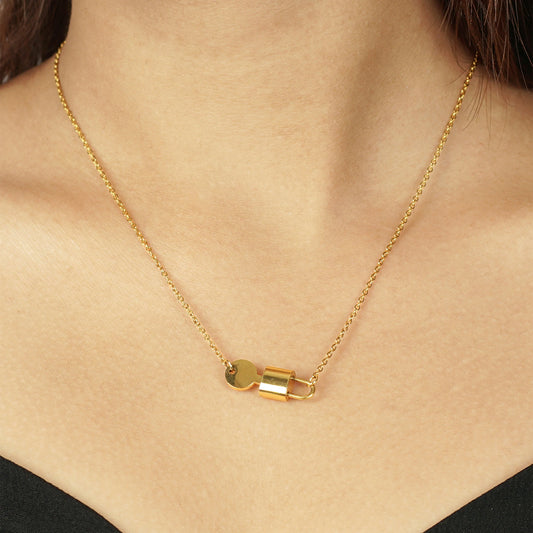 Locked in Love Pendant Necklace