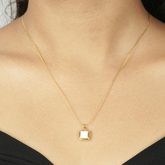 Gold Bowie Necklace