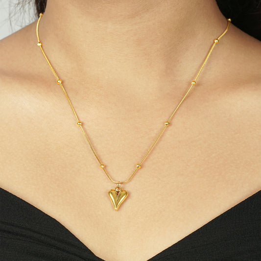 Gold Heart Necklace