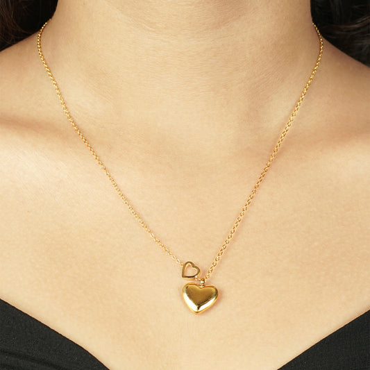 Two Hearts' Harmony Necklace