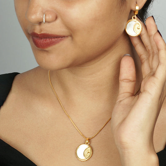 Dual Essence Necklace and Earrings