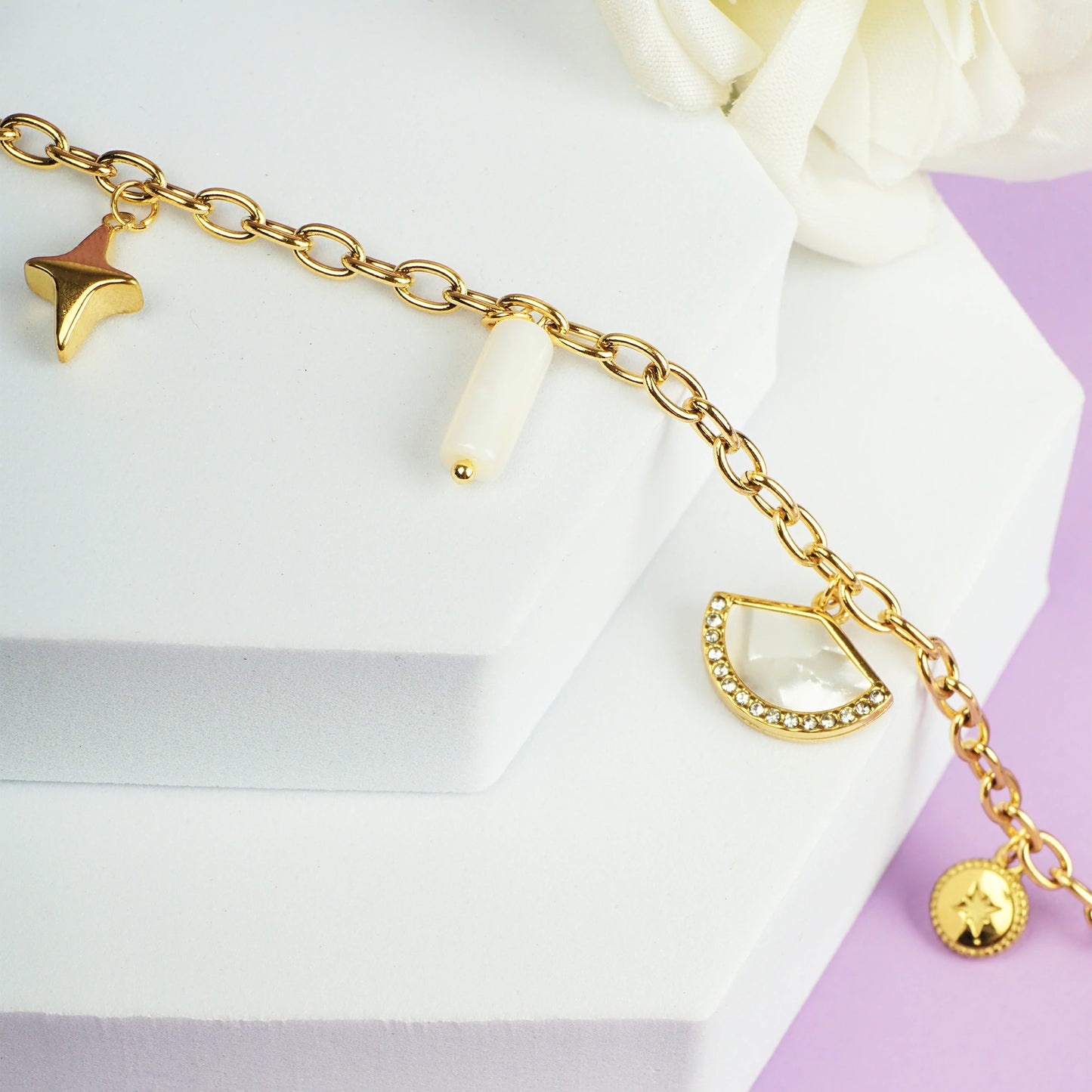 Luna Luxe Charm Bracelet