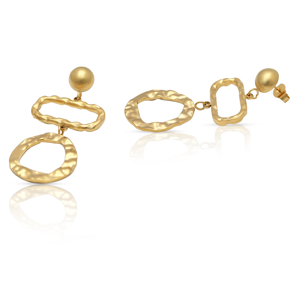 Golden Orbit Earrings