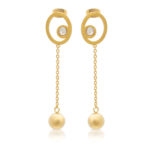 Golden Galaxy Earrings