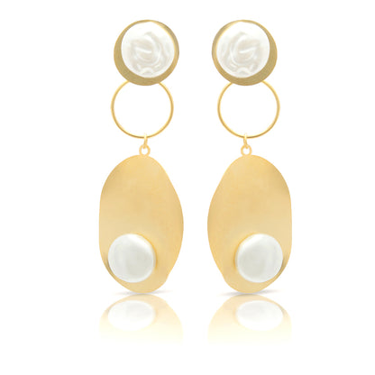 Lustrous Halo Earrings