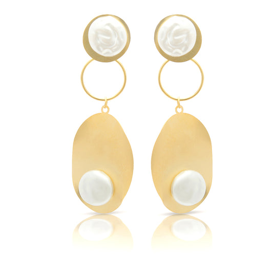Lustrous Halo Earrings