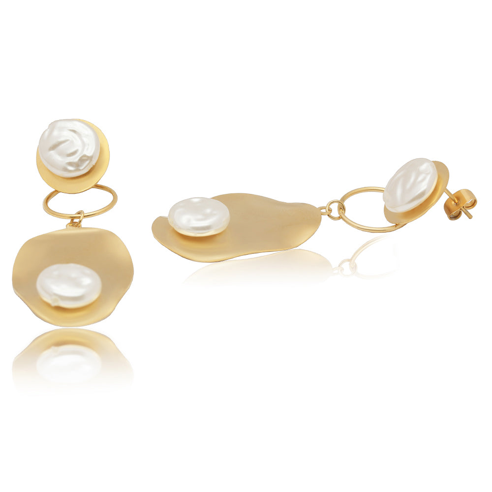 Lustrous Halo Earrings