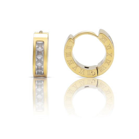Glowing Elegance Hoops