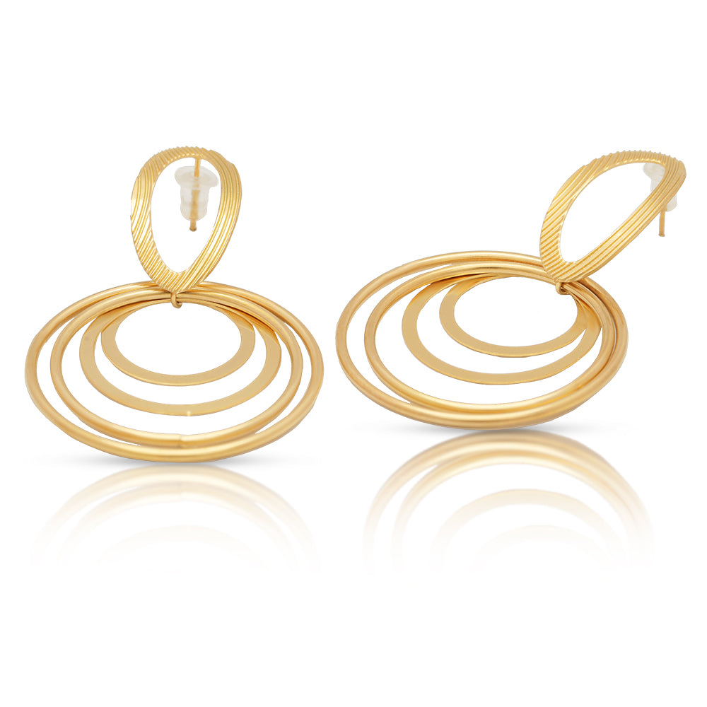 Infinity Ring Earrings