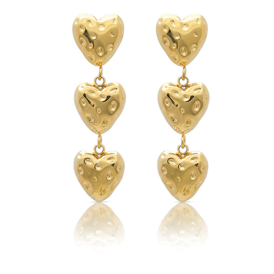 Heart Dangle Earrings