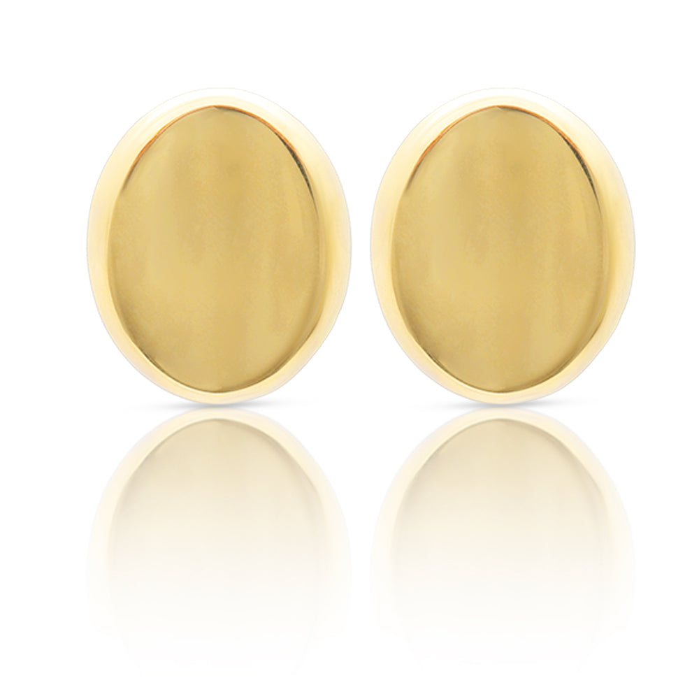Opulent Oval Studs