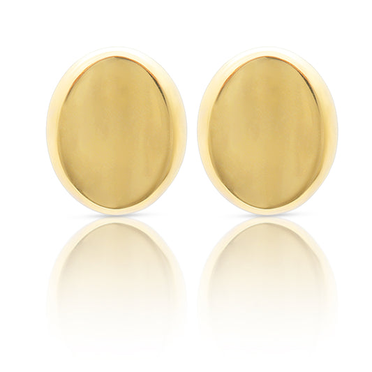 Opulent Oval Studs