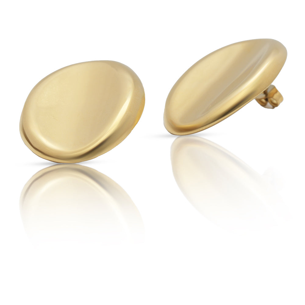 Opulent Oval Studs