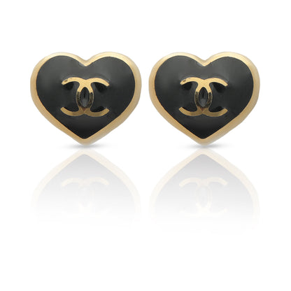 Chanel Heart Earrings