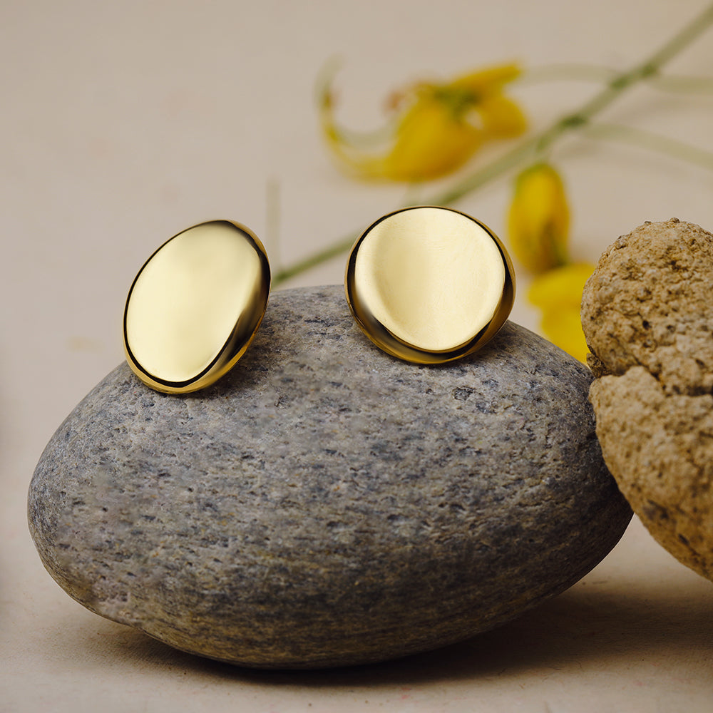Opulent Oval Studs