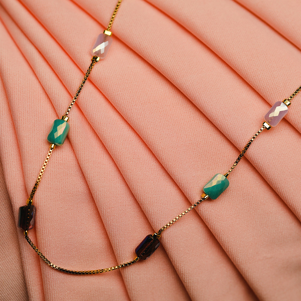 Dainty Beaded Vintage Necklace