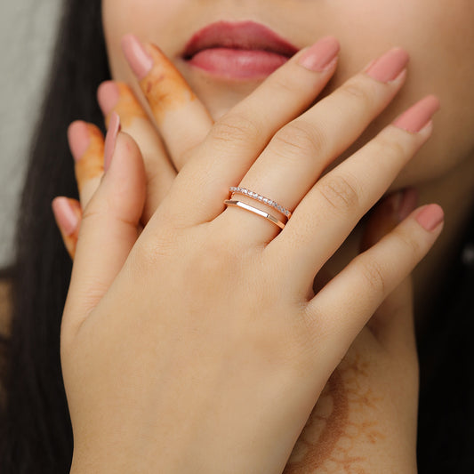 Geometric Glow Ring