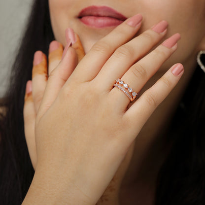 Petal Sparkle Ring