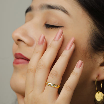 Celestial Dot Ring