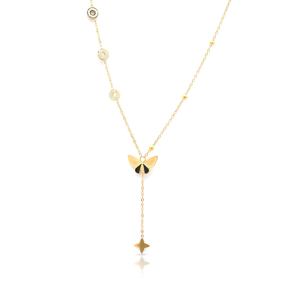 Stella Maris Butterfly Necklace