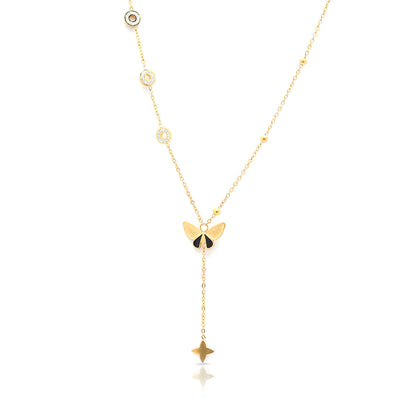 Stella Maris Butterfly Necklace