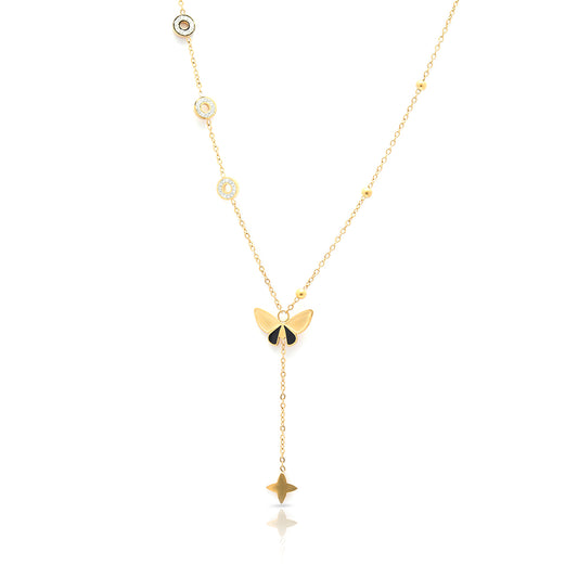 Stella Maris Butterfly Necklace