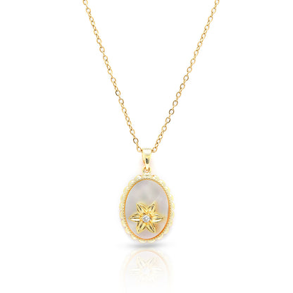 Moonveil Flower Necklace