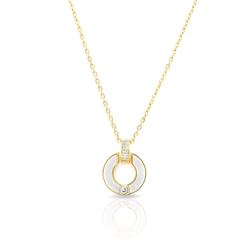 Solstice Circle Necklace