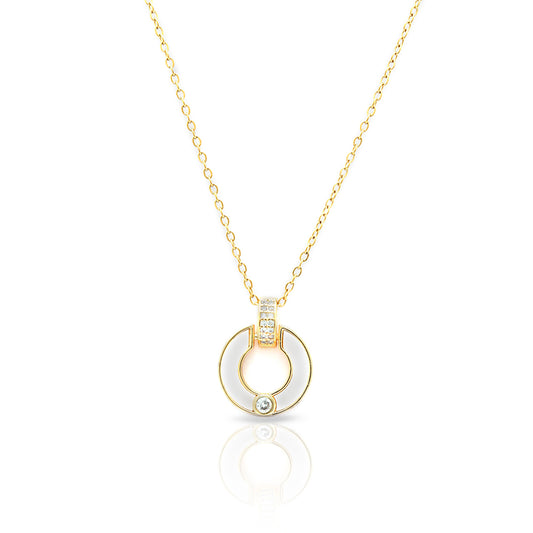 Solstice Circle Necklace