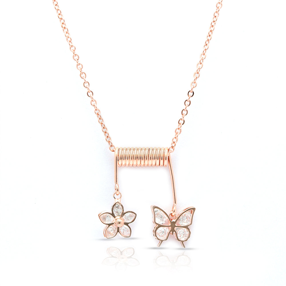 Coiled Spring Garden Necklace