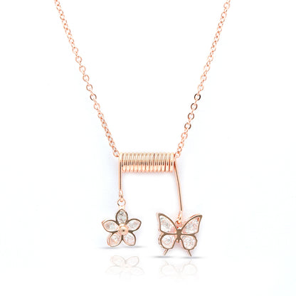 Coiled Spring Garden Necklace