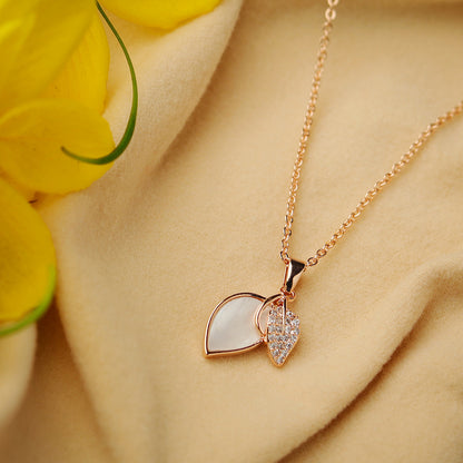 Luna Leaf Necklace