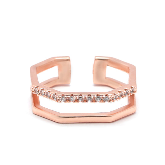 Geometric Glow Ring