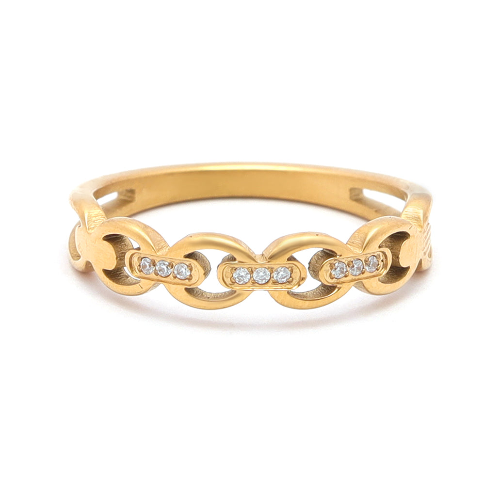 Golden Link Grace Ring