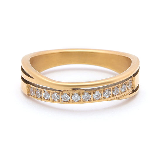 Sparkling Edge Ring
