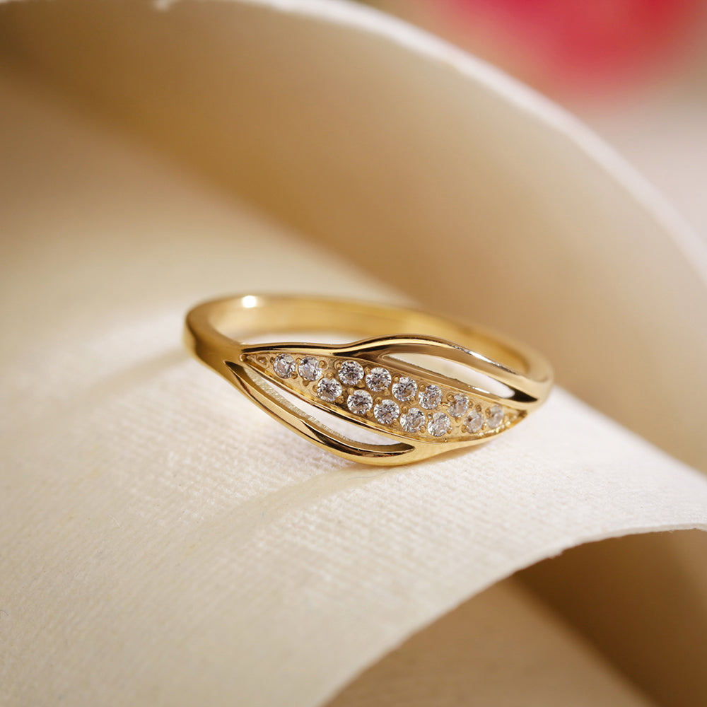 Aurora Curve Ring