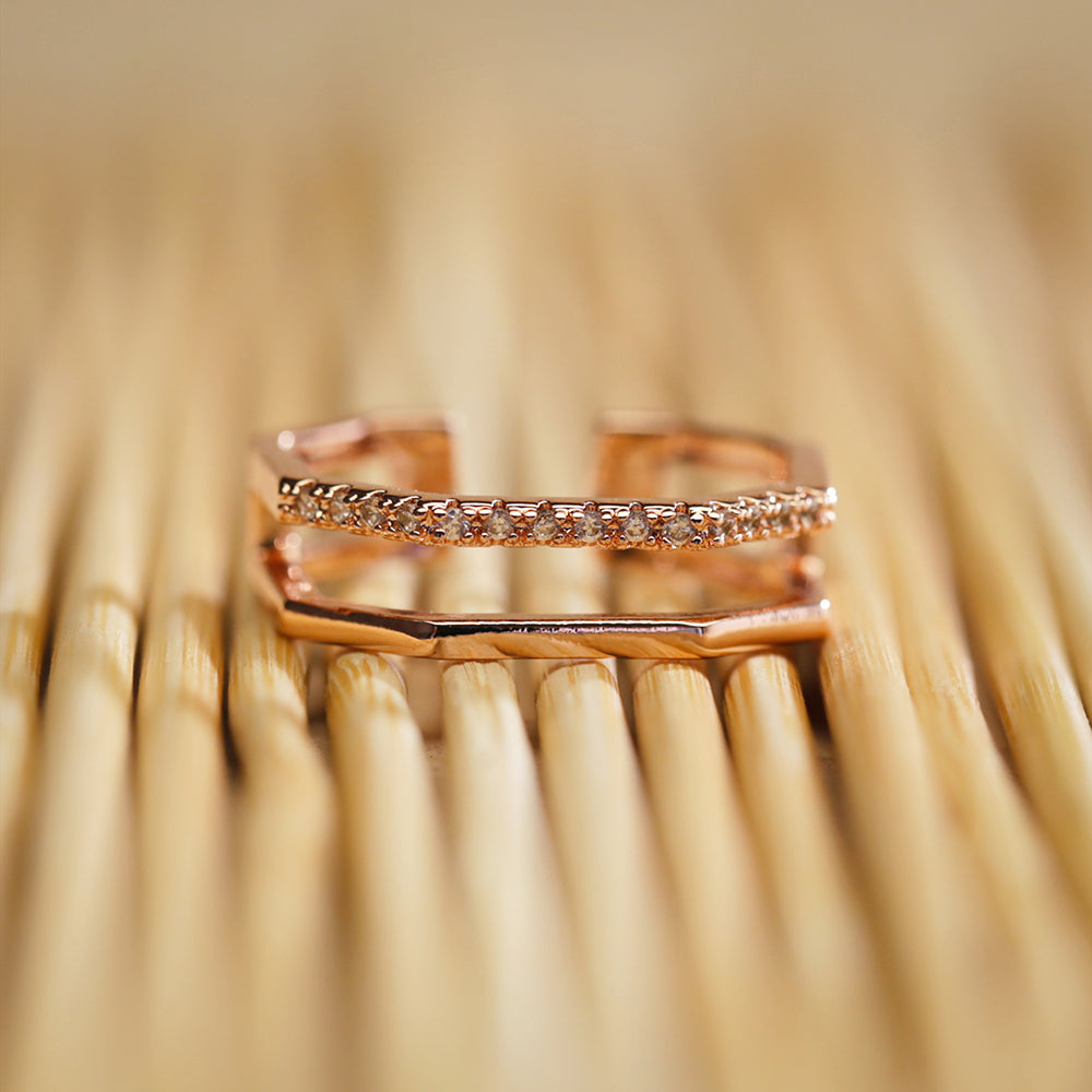 Geometric Glow Ring