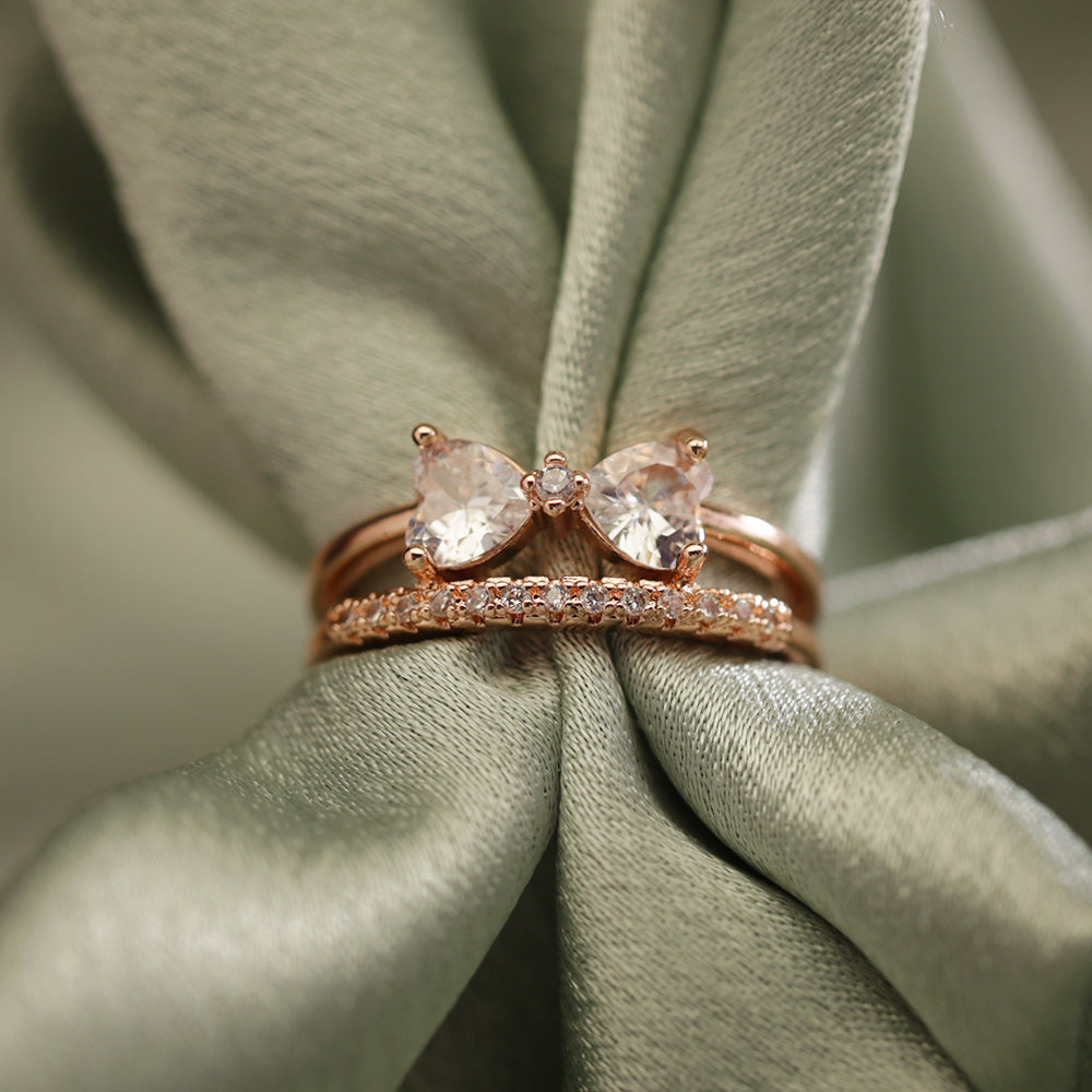Crystal Wing Ring