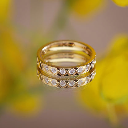 Diamond Crest Ring