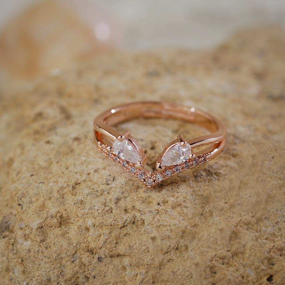 Radiant Crown Ring