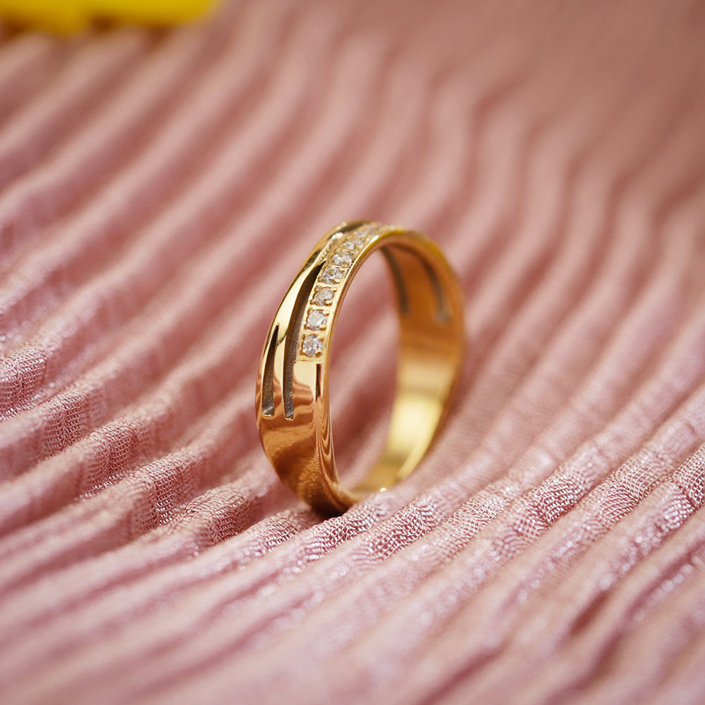 Sparkling Edge Ring